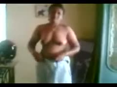 A plump Indian woman gets out of her saree so she may eat her husband's massive cock.